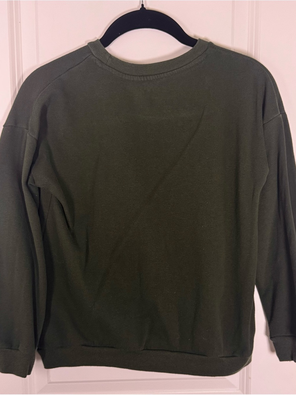 TMNT Ninja Turtles Kids 10 Green Graphic Crewneck Sweatshirt School Travel Cozy - Picture 4 of 9
